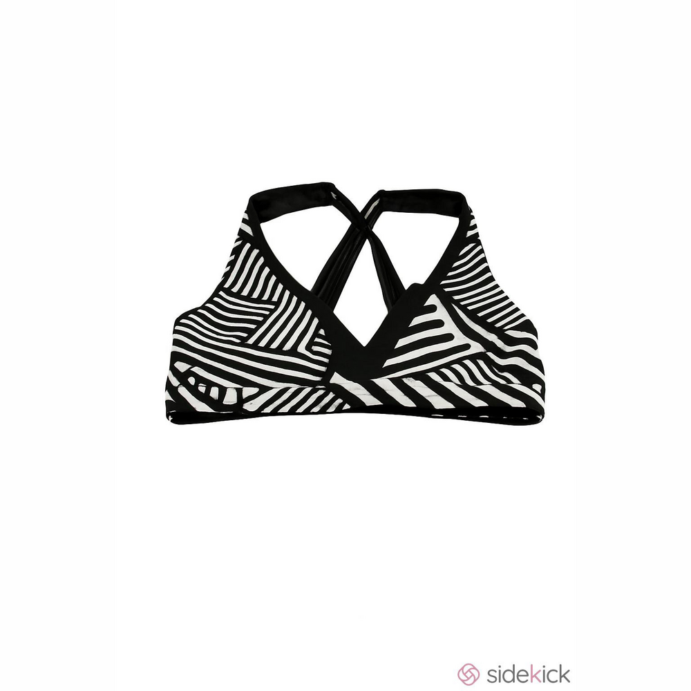 Victoria's Secret Monochrome Striped Bra